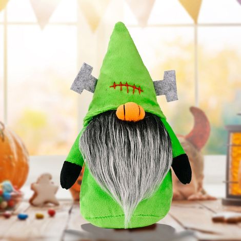 Gnome - Decoration Halloween Intérieure Extérieure - Figurine Debout pour Chambre Salon Bureau - 1 Pièce (1/2)