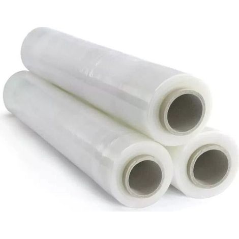 1X Bobine Rouleaux Film Étirable TRANSPARENT 50cm 2kg Emballage Palette (1/2)