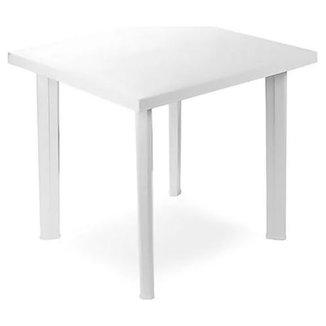 TAVOLO IN PLP 75X80 CM FIOCCO BIANCO