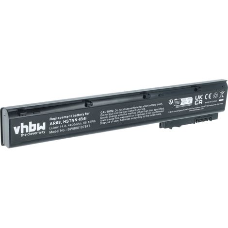 vhbw Akku Ersatz für HP HSTNN-DB7D, HSTNN-DB4H, HSTNN-IB4H, VV09XL für Notebook (4400 mAh, 14,4 V, Li-Ion) (1/5)