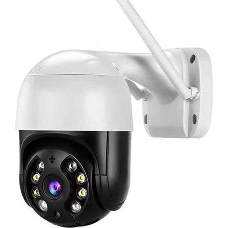 Caméra de sécurité à Domicile 4K 8MP Smart PTZ caméra 5X Zoom numérique AI détection Humaine sans Fil CCTV IP caméra IP TV Protection de sécurité(3MP No Card) (1/5)