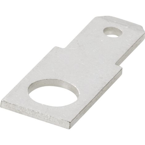 Vogt Verbindungstechnik 3859.67 Steckzunge  Steckbreite: 6.3 mm Steckdicke: 0.8 mm 180 ° Unisoliert
