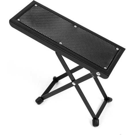 Reposapiés ajustable para guitarra clásica - Antideslizante y plegable (1/5)