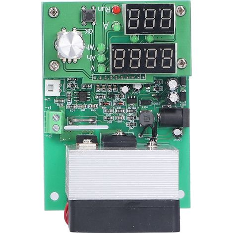 Elektronisches Lastprüfmodul mit LCD-Digitalanzeige und Lüfter für alternde Schaltschränke, 9,99 A, 30 V (1/5)