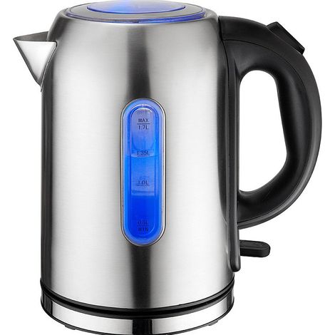 Wasserkocher Edelstahl Kochkessel 1,7L (1/3)