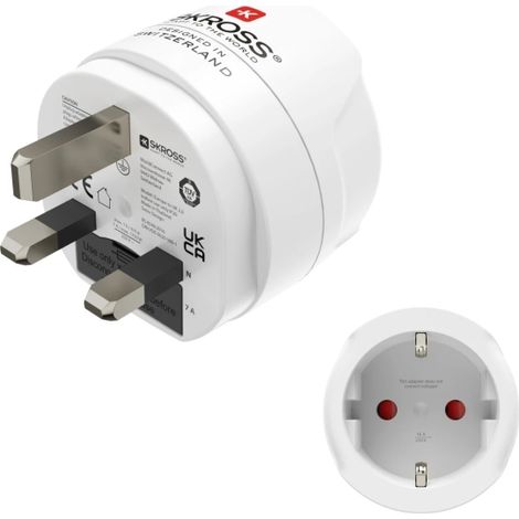 Este adaptador de viaje tipo G es la soluciÃ³n perfecta para quienes necesitan estar conectados en diferentes paÃ­ses del mundo. Con un diseÃ±o compac