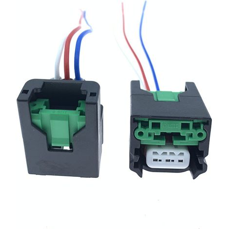 Compatible with Nissan Teana 2.3 and 3.5 models (2003-2007) crankshaft, eccentric shaft, and camshaft position sensor plug. (1/4)