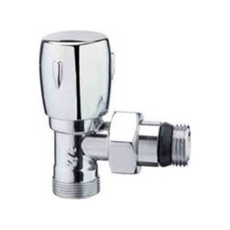 VALVOLA  A SQUADRA CROMO 3/8&quot