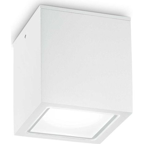Großes Aufbau-Downlight für den Außenbereich, weiß, IP54, GU10 (1/2)