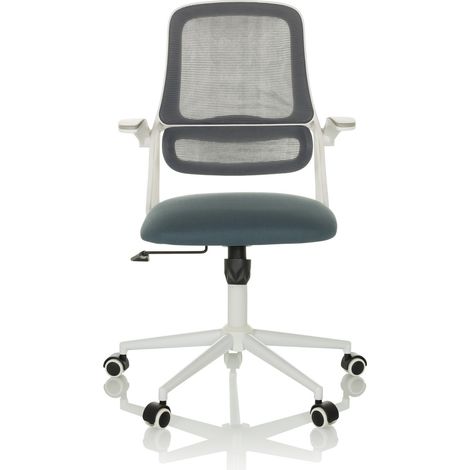 Chaise de bureau / chaise pivotante MIKO W ECO maille / tissu gris hjh OFFICE