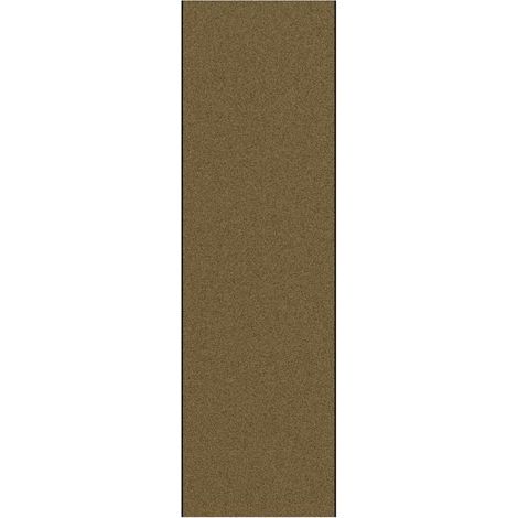 Zerbino d'ingresso moderno rettangolare 120 x 400 cm antiscivolo resistente per uso interno ed esterno in poliammide marrone 020057938