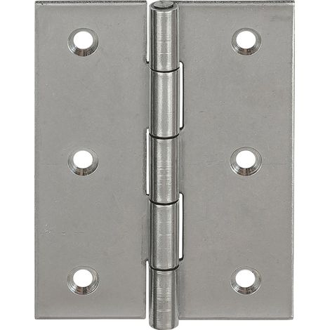VORMANN Scharnier 10502 H.40mm B.32mm S.0,9mm VA gerollt,halbbreit VORMANN (1/2)