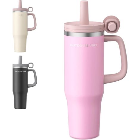 Mug Isotherme - 1 Unité - Acier Inoxydable - Conservation Température - Extérieur et Bureau - 1200 ml