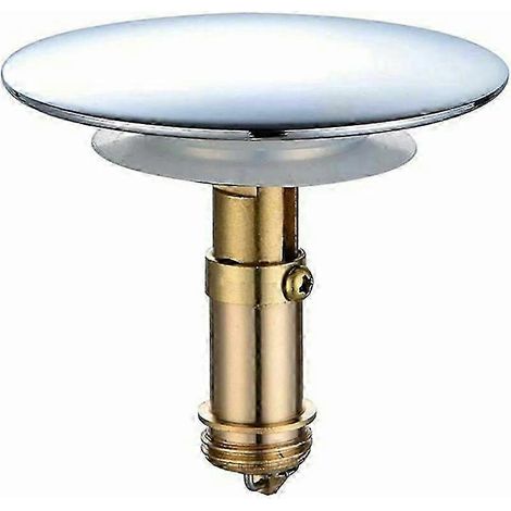 Bonde de 70 mm à clapet pour lavabo de salle de bain, lavabo de cuisine, lavabo de salle de bain (1/5)