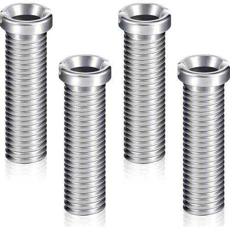 200-teiliges Sortiment an flachen Unterlegscheiben aus Metall und Kupfer, Metall-Unterlegscheiben-Set, flache Kupfer-Dichtungsringe, ideal für Ablassschrauben, Wasser, Kraftstoff und Hydraulikarmature (1/4)