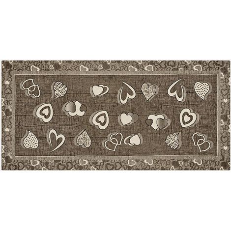 Tappeto passatoia cucina lavabile antiscivolo Lovely Slate