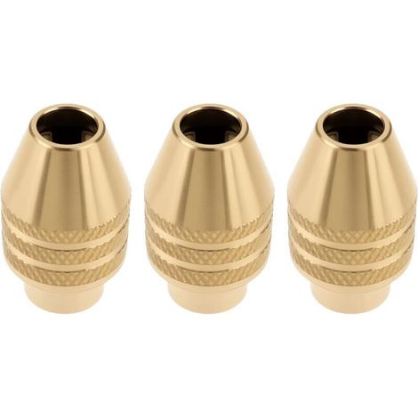 3x Mandrin sans Clé Compatible avec D-remel 4486 225 Mandrin de Perceuse à Arbre Flexible de 1/32 Pouce à 1/8 Pouce M8 X 0,75 Mm