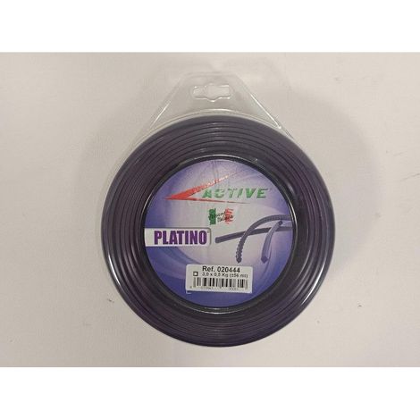Débroussailleuse active fil carré diamètre 3.0x0.5kg 56mt platine