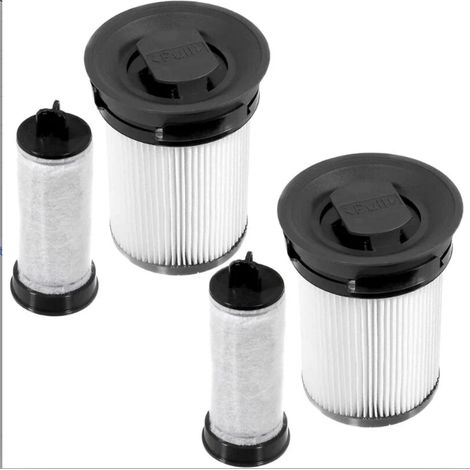 Filtre Aspirateur Sans Fil - Compatible Miele Triflex HX1 HX2 - Filtre Lavable Haute Résistance - Pour Poils Animaux et Poussières Fines - Lot de 2 (1/5)