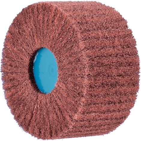 PFERD POLINOX Vlies-Schleifrad PNL Ø 100x50mm Gewinde M14 A280 für Feinschliff und Finish (1/5)