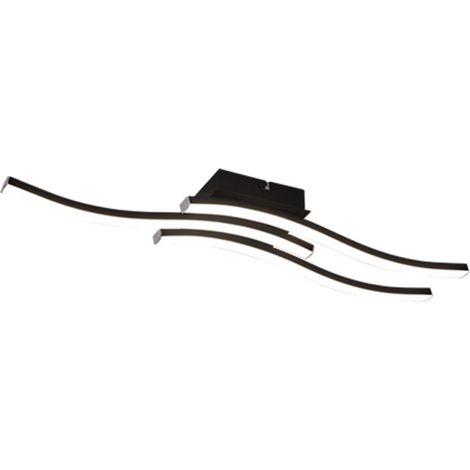 PLAFONIERA LED ROUTE ANTRACITE 3 LUCI X 5W 4000K