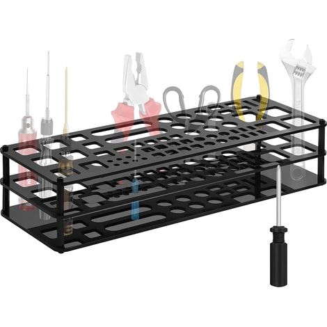 Organiseur de Tournevis pour voitures Télécommandées, Support de Rangement à 63 Trous, Support D'outils Télécommandés, Tournevis Cruciformes pour Camions, Bateaux, Avions, Drones, Quadricoptères (1/5)