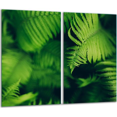 Tabla de cortar de vidrio 2x 30x52 verde (1/5)