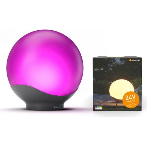 Steinel LED Außenleuchte Sphera 24V Ø 40 cm ultra warmweiß-neutralweiß weiß