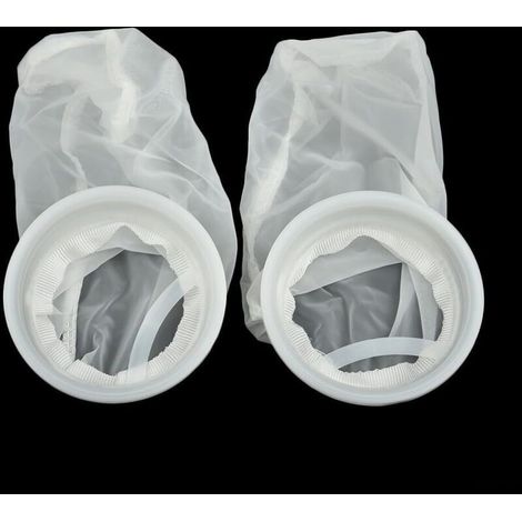 IBC DN75 Lot de 2 filtres en maille de nylon pour couvercle de réservoir d'eau de pluie, 105 mm de diamètre extérieur, filtre réutilisable de qualité alimentaire (1/5)