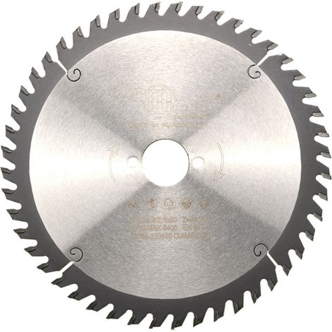 Diamwood – Lame de scie circulaire 210 mm – Alésage 30 mm – 48 dents – Denture alternée +10° – Pour bois tendre, MDF, panneaux mélaminés (1/5)