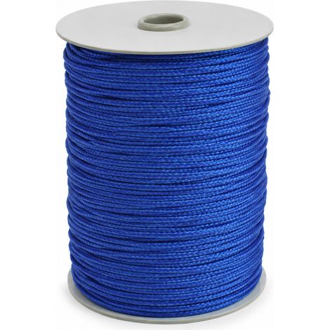 CORDINO PER TENDE E VENEZIANE- - ø mm.3x300mt. - blu - 1 rotolo