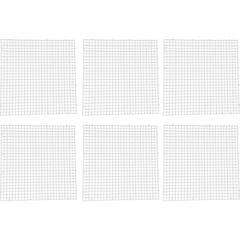 6 pièces Aquarium Aquarium Isolation fond filtre grille plaque diviseurs caisse coupe épissage transparent 30x30 cm (1/5)