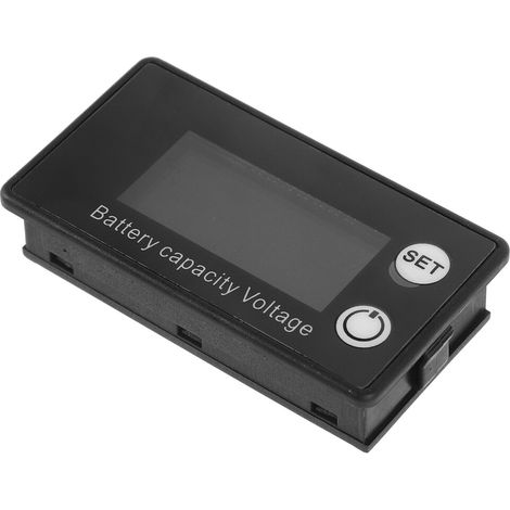 Medidor de batería con pantalla de color negro (1/2)