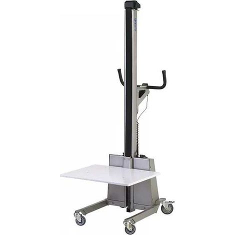 Impilatore semi-elettrico con piattaforma - 75 kg - Altezza massima 1735 mm - 300272/P