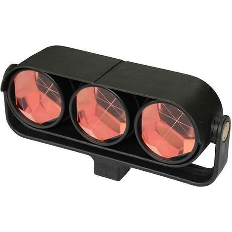 Dreifachprisma GPR1 mit GPH3-Scheibenhalter, versetzt um 0 mm, für Leica Totalstationen (Vermessung) (1/5)
