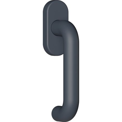 Poignée fenêtre 111PBFG PA 92 gris 30mm Stand.HEWI