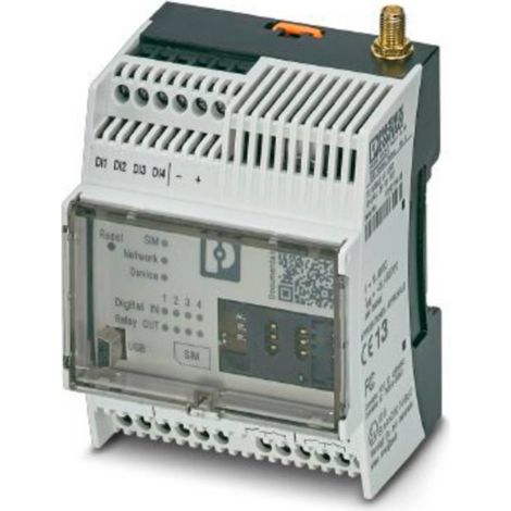 Phoenix Contact 1038567 TC MOBILE I/O X200-4G Relè SMS (1/5)