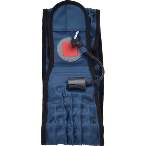 Ceinture lombaire 2 en 1 - Soutien dorsal durable pour soulager les douleurs et le stress - Décompression efficace - Bleu