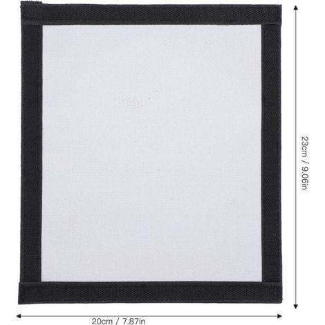 Anneau Anti-brûlure - Fibre De Verre - Pour Cheminée De Poêle De Tente - 23 x 20 cm - Pour Alpinisme (1/5)