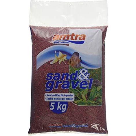 Set 4 pezzi Quarzo Ceramizzato Rosso 2-3mm kg 5: Set 4 pezzi Quarzo Ceramizzato 2-3mm kg 5 per acquari