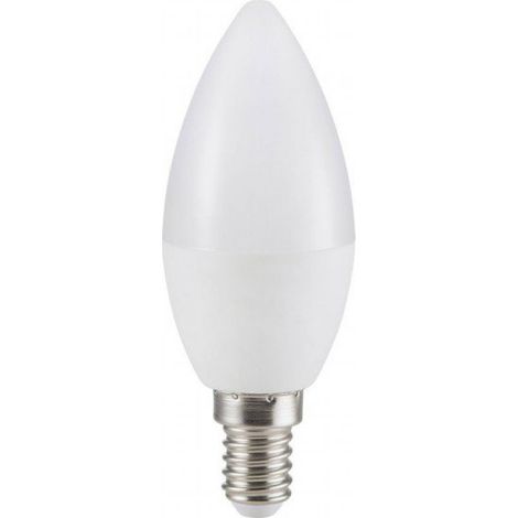 Ampoule LED V-TAC culot E14 5,5 W bougie blanc froid (1/5)
