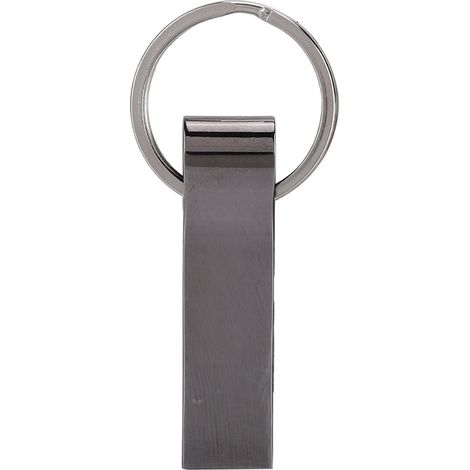 Clé USB portable mini haute vitesse, disque USB en métal argenté (128 Go) (1/5)