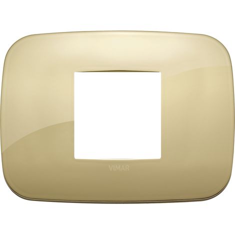 VIMAR - 19682.27 Placca Round 2M centrali oro