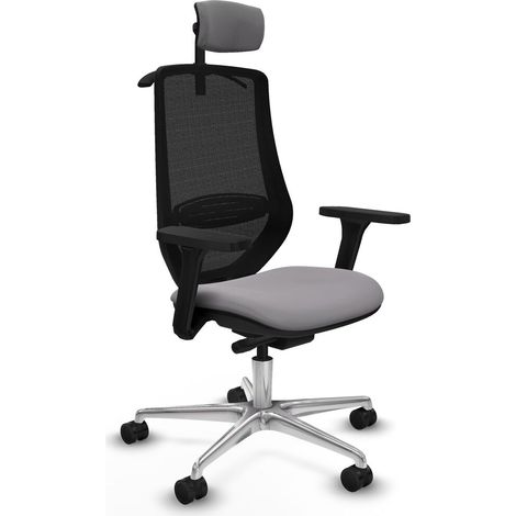 Sedia Ufficio con Poggiatesta Mardos traslack Piqueras y Crespo D086N2H Grigio (1/5)