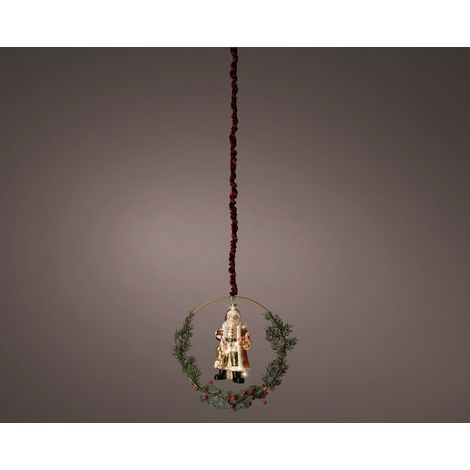Adorno de Navidad de Vidrio Interior 7.8 x 26 x 26 cm (1/2)