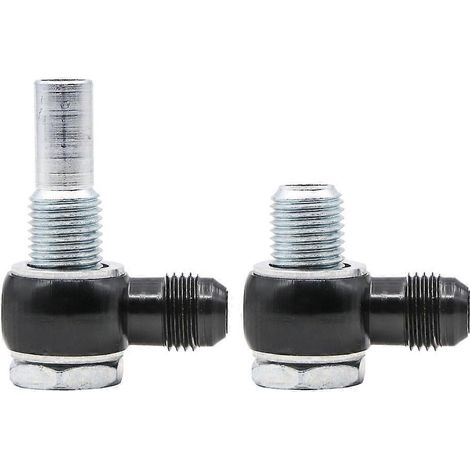 Für 6AN x 1/4 NPSM 4L80E für GM Turbo-Getriebeölkühler 90-Grad-Banjo-Anschluss (1/5)