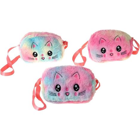 Sac bandoulière en peluche