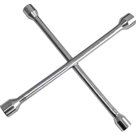 APA 21059 Radkreuz verchromt 17mm 19mm 22mm 13/16 Clé en croix (L x l x H) 355 x 355 x 50 mm (1/4)