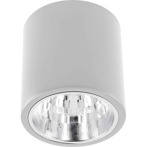 Plafonnier max 60 W, E27, AC220-240 V, 50-60 Hz, IP20, 172 x 180 mm, blanc (1/5)