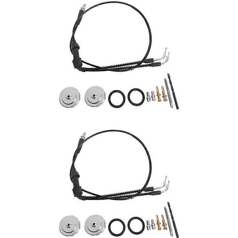 Kit d'élimination de vis Tors 2X compatible avec le cache-câble d'accélérateur Banshee (1/5)